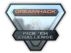 Silver DreamHack 2014 Pick'Em Trophy