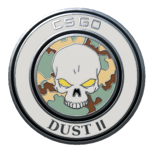 Значок «Dust II» -  CS:GO/CS 2