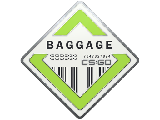 Anstecknadel: Baggage