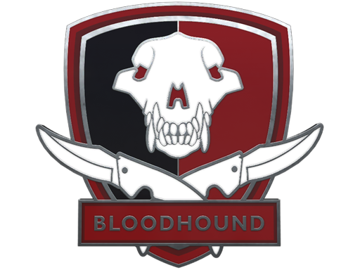 Default of skin Bloodhound Pin