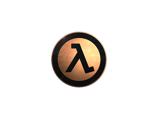 Copper Lambda Pin