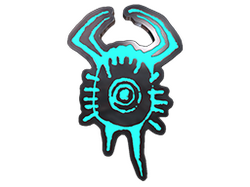 Headcrab Glyph Pin