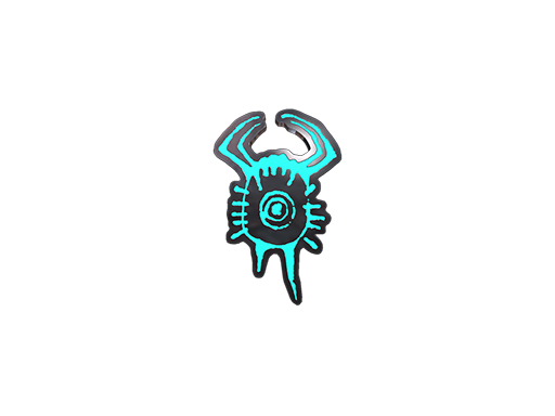 Headcrab Glyph Pin