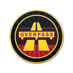 free csgo skin Overpass Pin