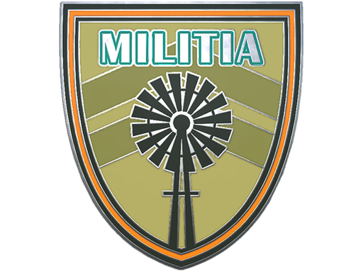 Militia Pin