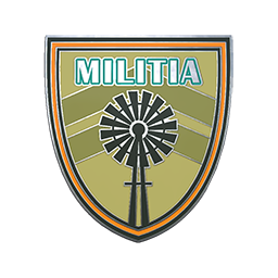 free csgo skin Militia Pin