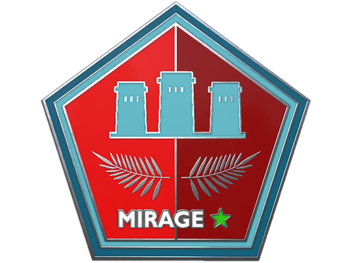 Pin - Mirage