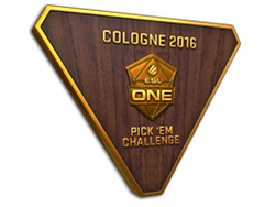Bronze Cologne 2016 Pick'Em Trophy