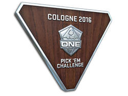 Silver Cologne 2016 Pick'Em Trophy