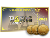 Paris 2023 Viewer Pass + 3 Souvenir Tokens