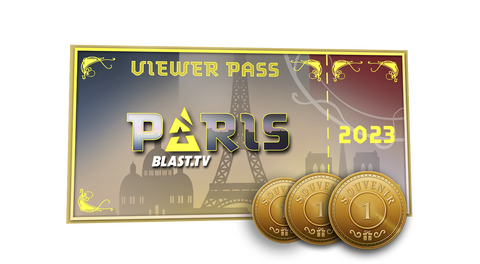 Paris 2023 Viewer Pass + 3 Souvenir Tokens