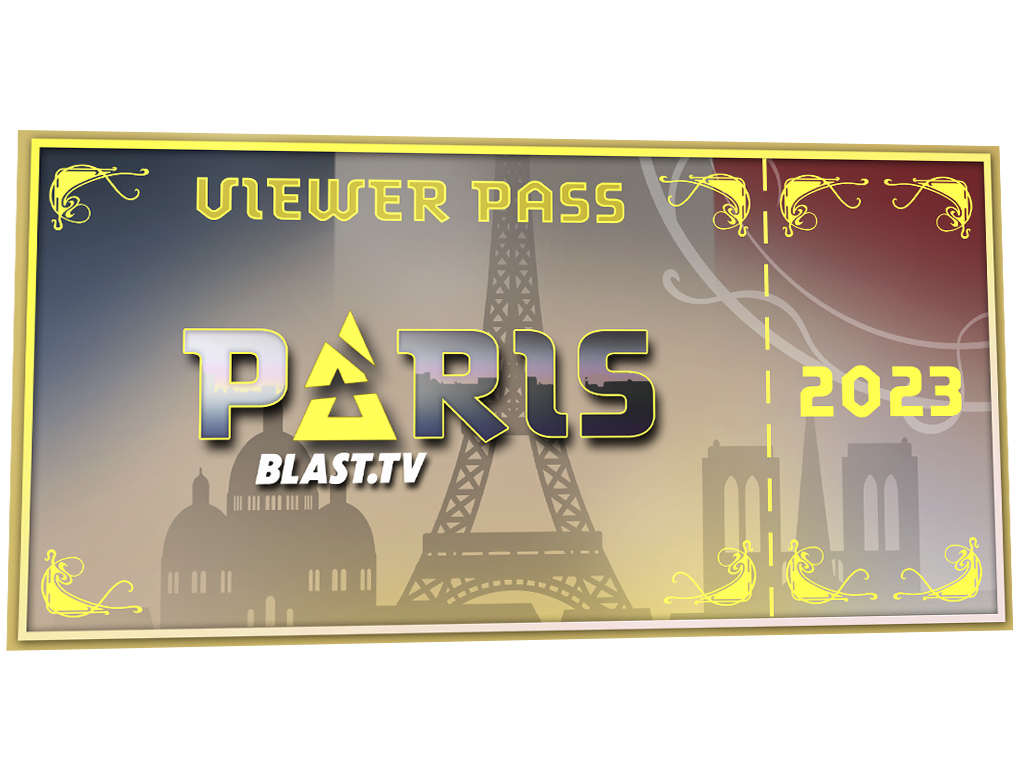 Пропуск зрителя BLAST.tv Paris Major 2023