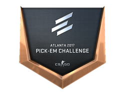 Bronze Atlanta 2017 Pick'Em Trophy