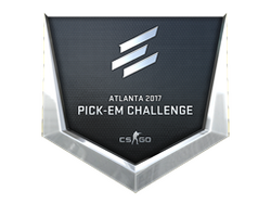 Silver Atlanta 2017 Pick'Em Trophy