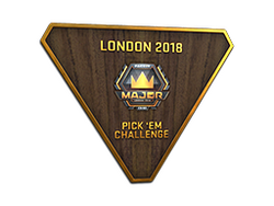 Bronze London 2018 Pick'Em Trophy