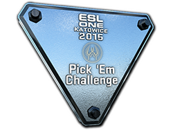 Silver Katowice 2015 Pick'Em Trophy