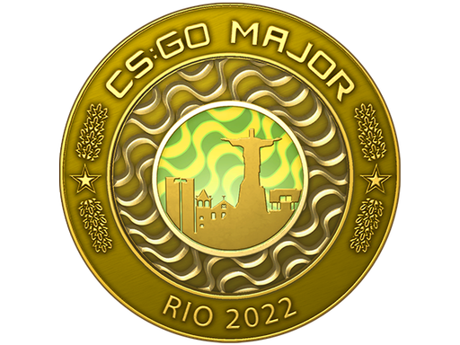 Золотая монета IEM Rio Major 2022