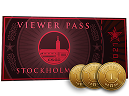 Stockholm 2021 Viewer Pass + 3 Souvenir Tokens