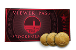 Stockholm 2021 Viewer Pass + 3 Souvenir Tokens