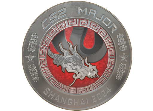 Серебряная монета шанхайского мейджора 2024 года