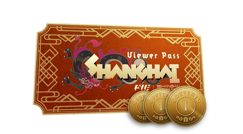 Shanghai 2024 Viewer Pass + 3 Souvenir Tokens