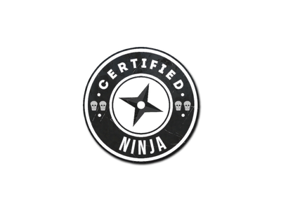 Aufkleber | The Ninja