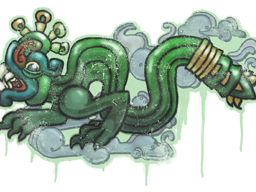 Versiegeltes Graffiti | Fire Serpent