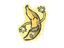 Sealed Graffiti | Banana