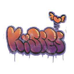 Sealed Graffiti | Kisses