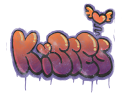 Primary image of skin Sealed Graffiti | Kisses