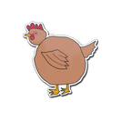 Sticker | Poorly Drawn Chicken