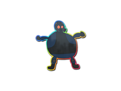 Sticker | Gribouillis : SAS (holo)