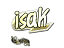 Sticker | isak (Gold) | Paris 2023