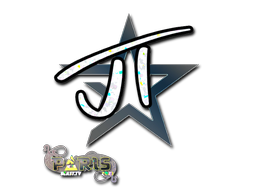 Sticker | JT (Glitter) | Paris 2023