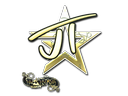 Sticker | JT (Gold) | Paris 2023