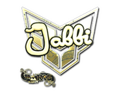 Sticker | jabbi (Gold) | Paris 2023