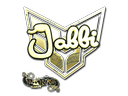 Sticker | jabbi (Gold) | Paris 2023
