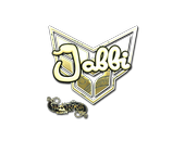 Sticker | jabbi (Gold) | Paris 2023