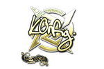 Sticker | k0nfig (Gold) | Paris 2023