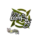 Sticker | k0nfig (Glitter) | Paris 2023