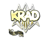 Sticker | Krad (Gold) | Paris 2023