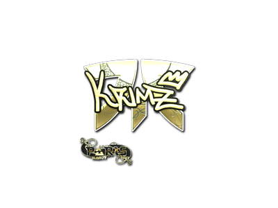 Autocolante | KRIMZ (Gold) | Paris 2023