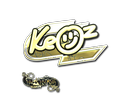 Sticker | Keoz (Gold) | Paris 2023