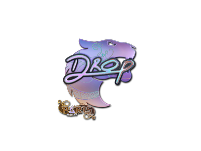 Autocolante | drop (Holo) | Paris 2023