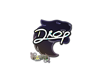 Sticker | drop (Glitter) | Paris 2023