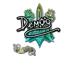 Sticker | DemQQ (Glitter) | Paris 2023