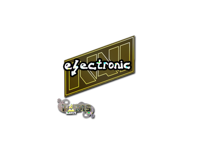 Sticker | electronic (Glitter) | Paris 2023
