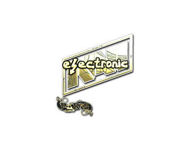 Autocolante | electronic (Gold) | Paris 2023