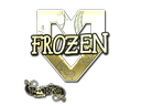 Sticker | frozen (Gold) | Paris 2023