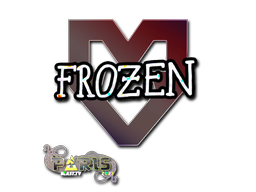 Sticker | frozen (Glitter) | Paris 2023